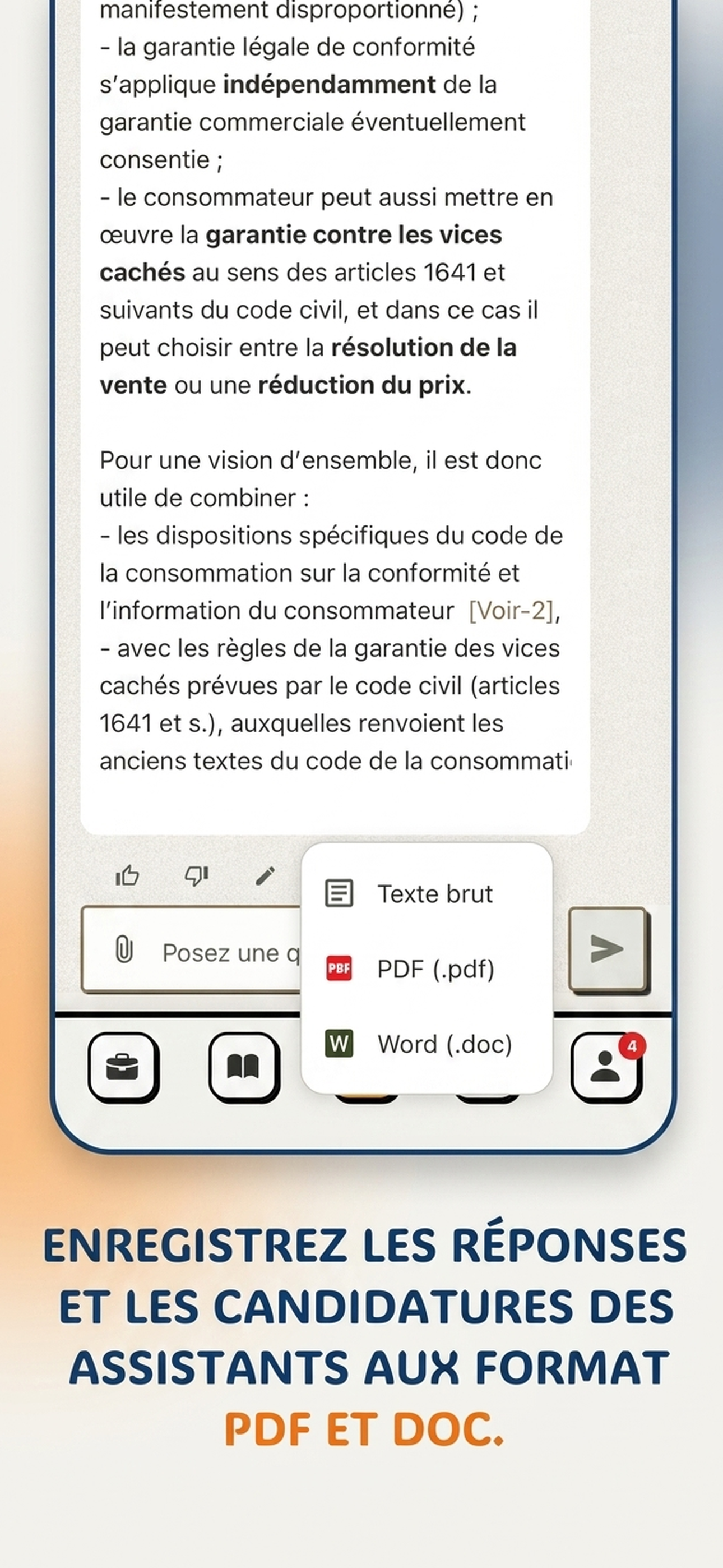 Avocat Screenshot 3